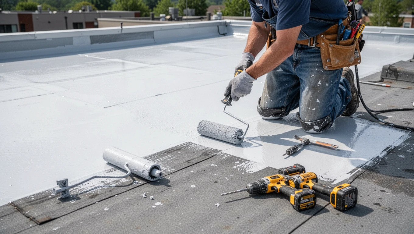 Flat Roof Coating