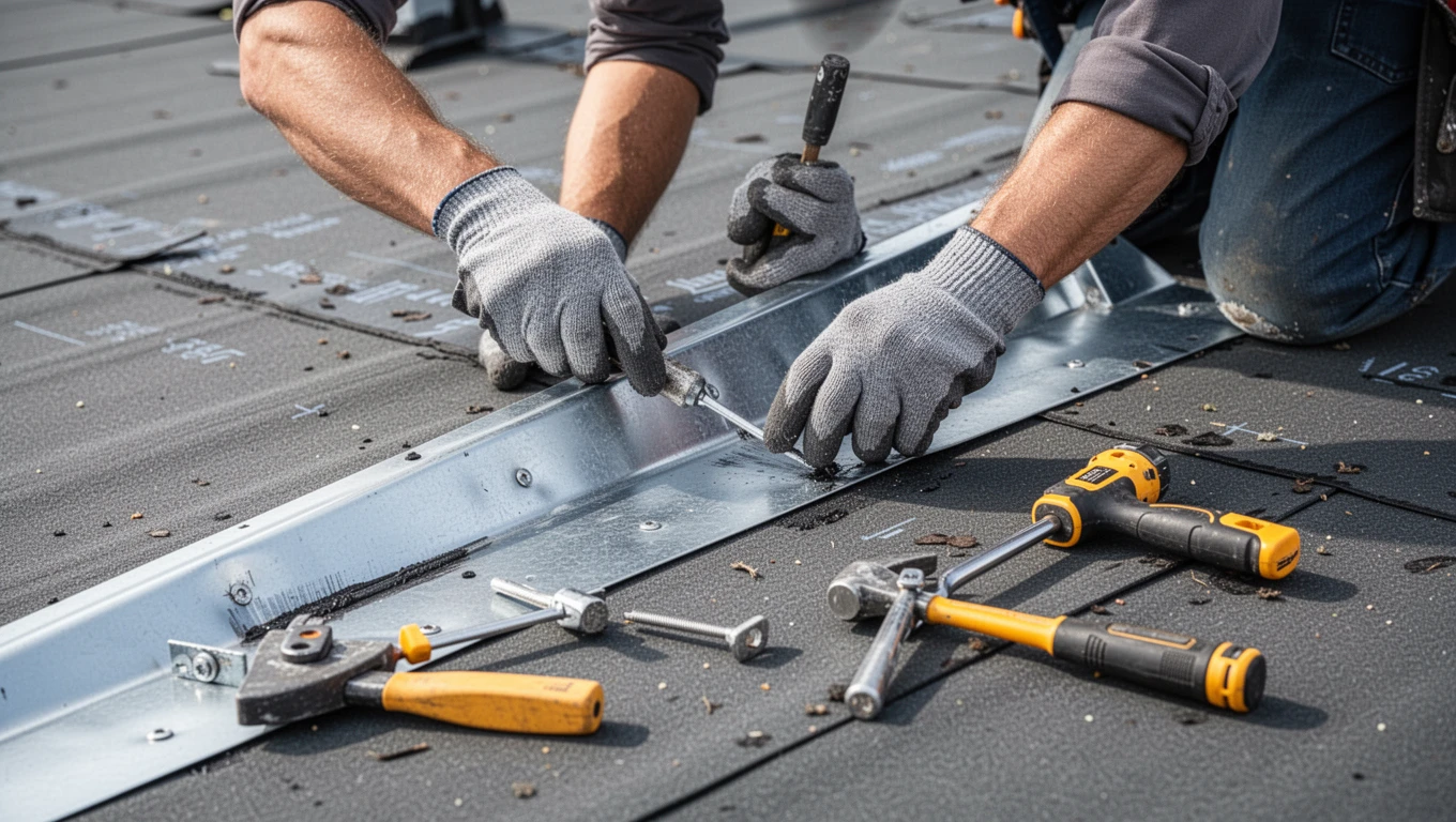 Roof Flashing Repair