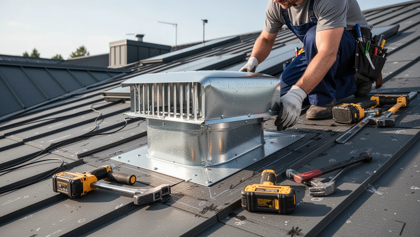 Roof Ventilation Installation