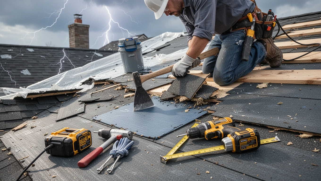 Storm Damage Roof Repair